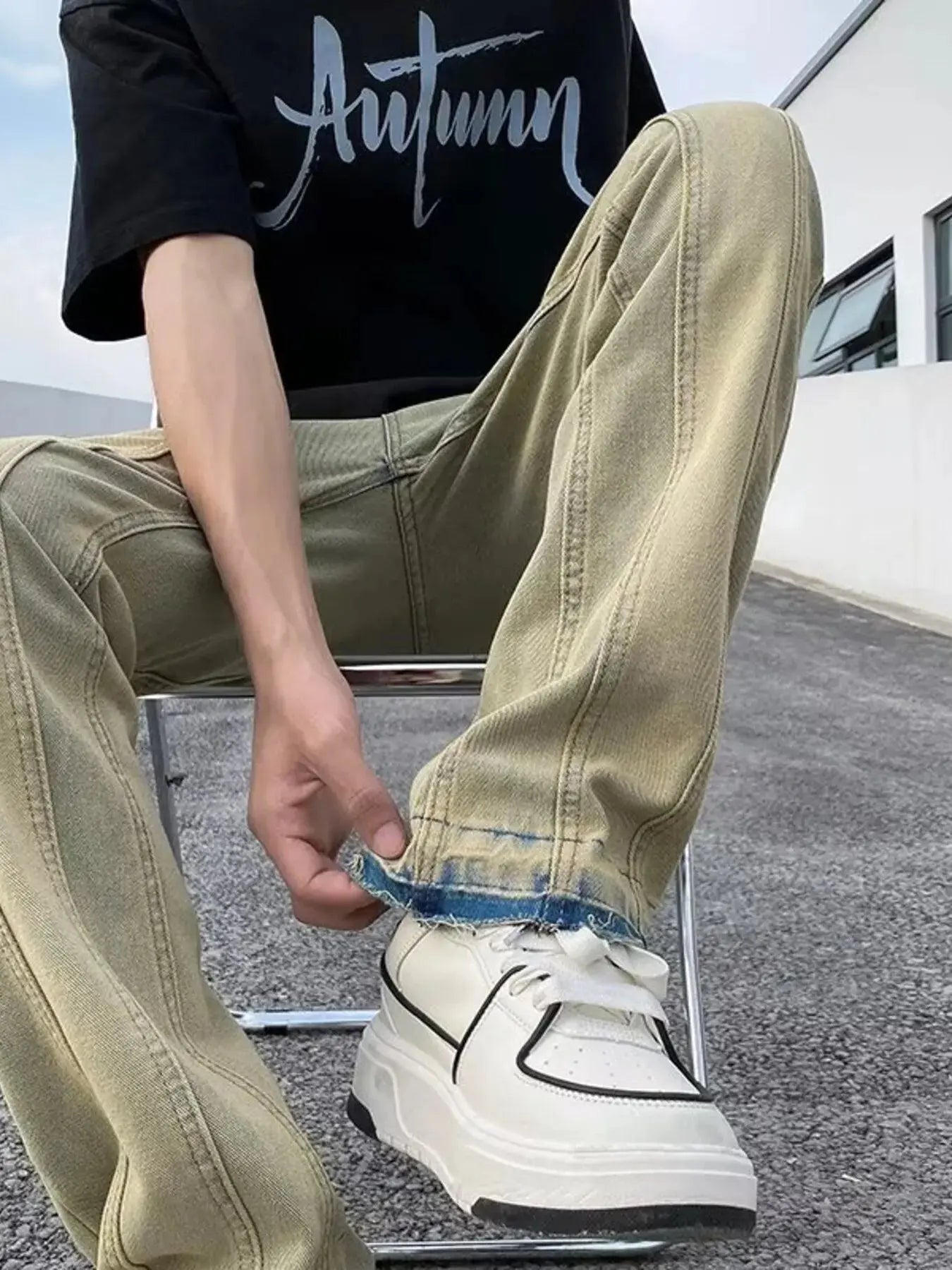 Men's Full Size Straight Leg Jeans Plus Size Simply Love