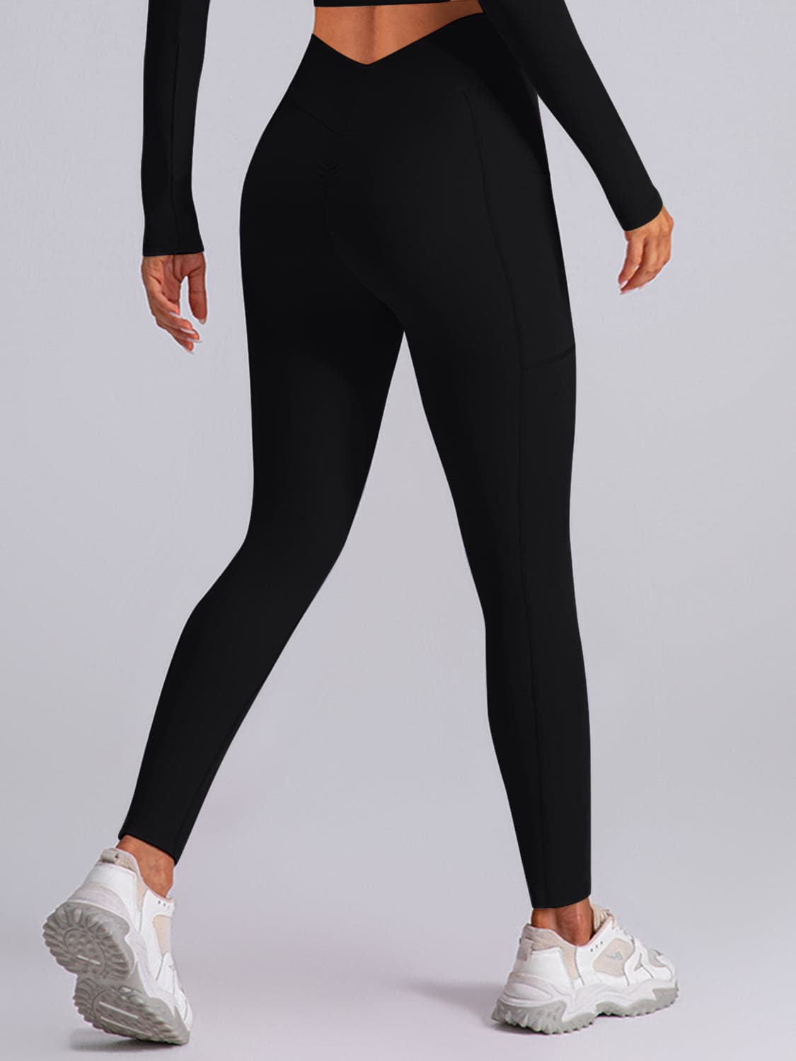 High Waist Active Leggings with Pockets.