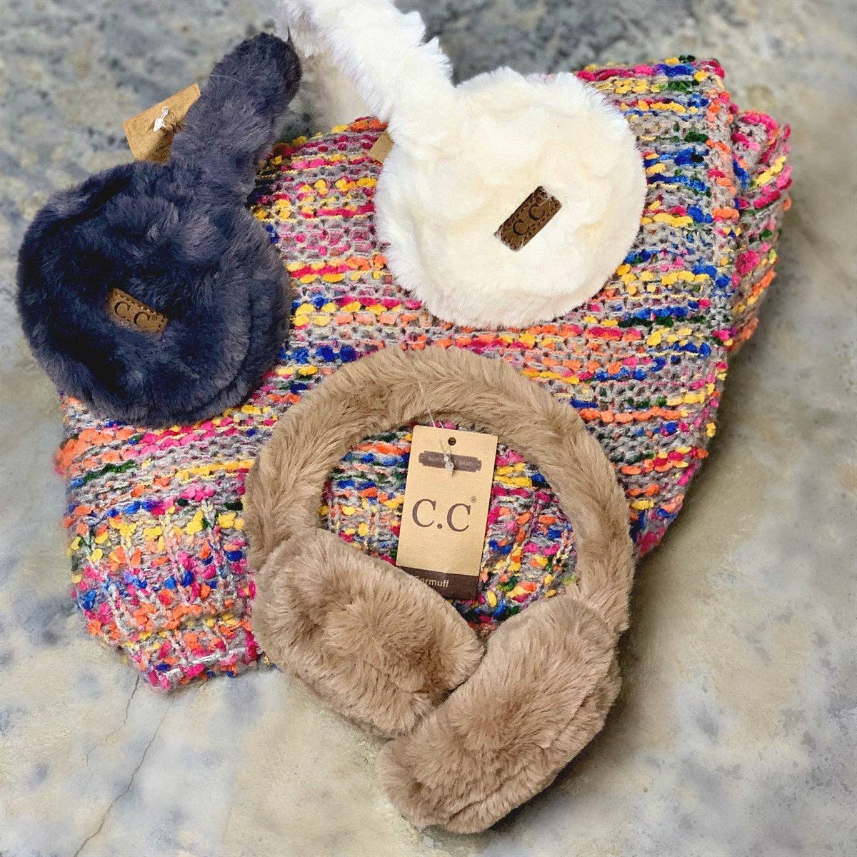 CC Sherpa Earmuffs Coco’s Tee Boutique
