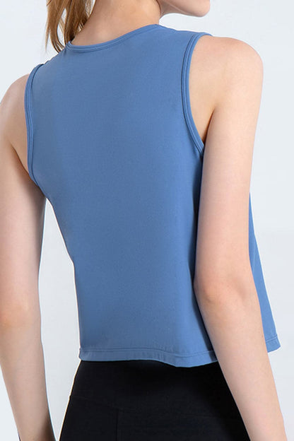 Round Neck Active Tank.