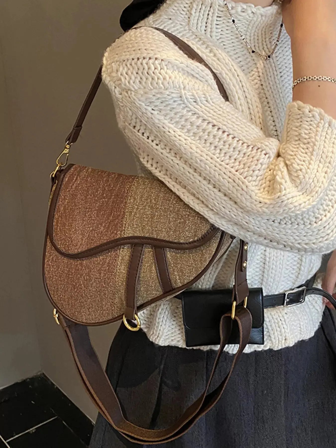 Adjustable Strap Crossbody Bag Simply Love