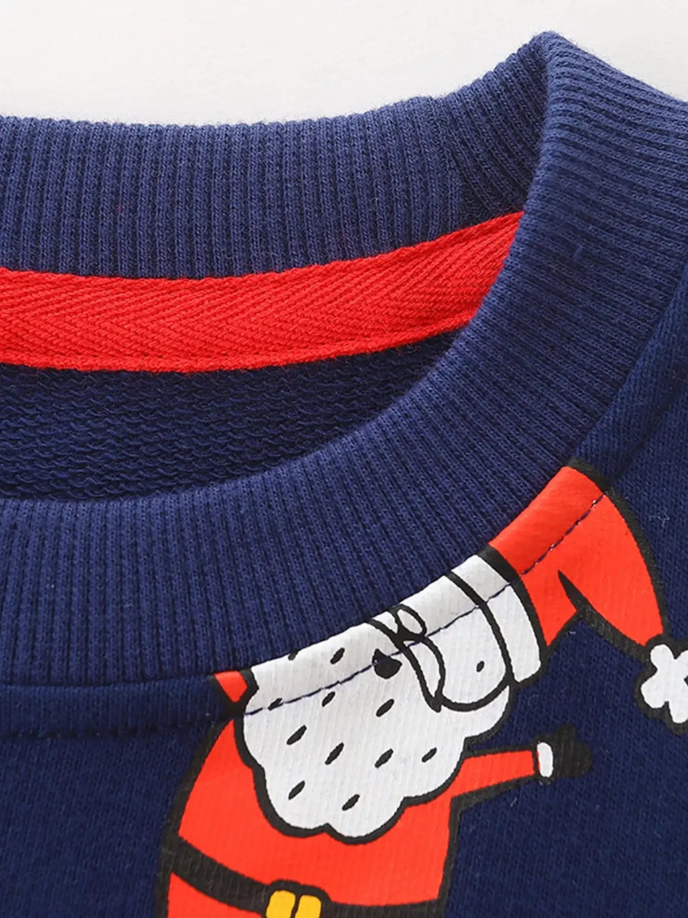 Children's Christmas Print Crew Neck Sweatshirt Simply Love