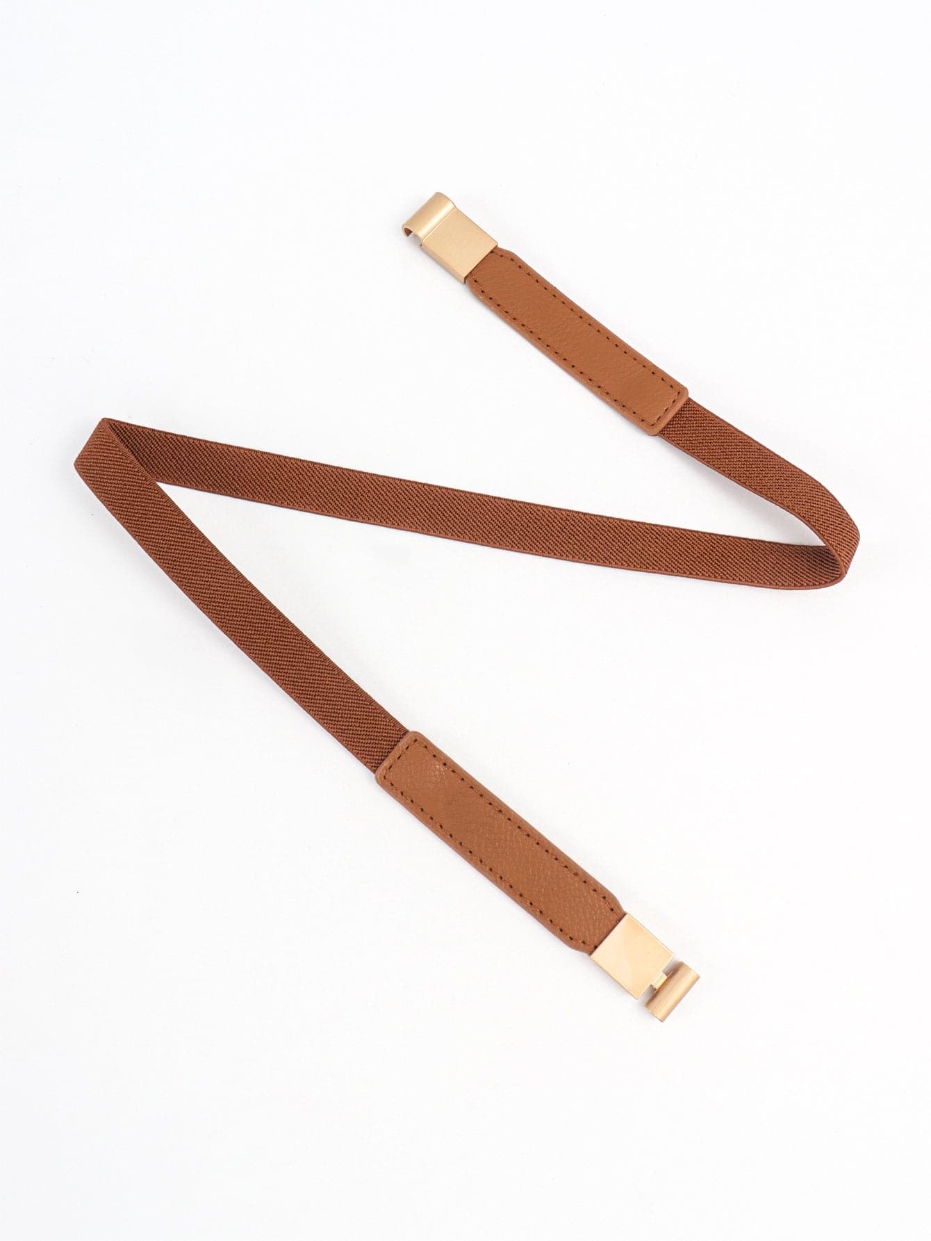 PU Elastic Skinny Belt.