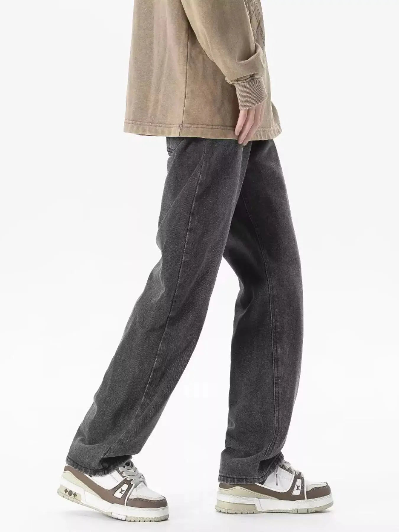 Full Size Vintage Wash Loose Fit Jeans Plus Size Simply Love