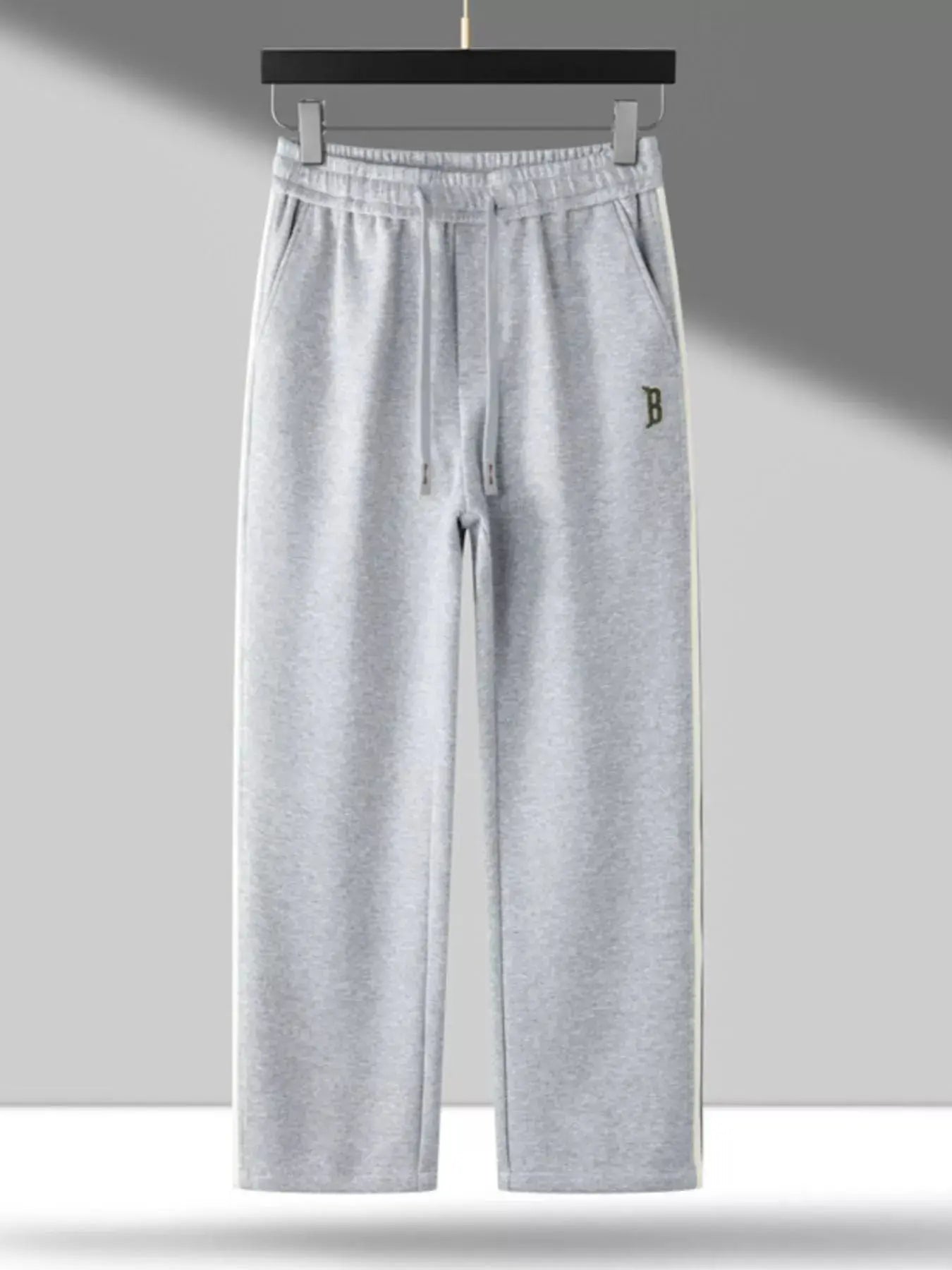 Men's Side Striped Casual Drawstring Pants Simply Love