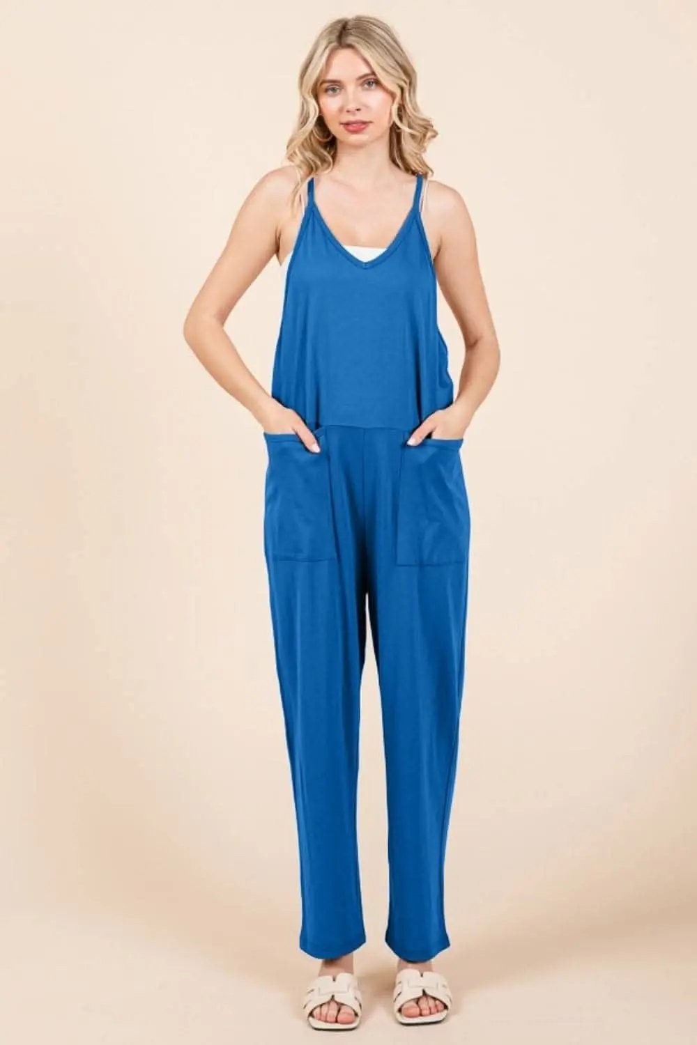 Culture Code jumpsuit with pockets - Love Salve 