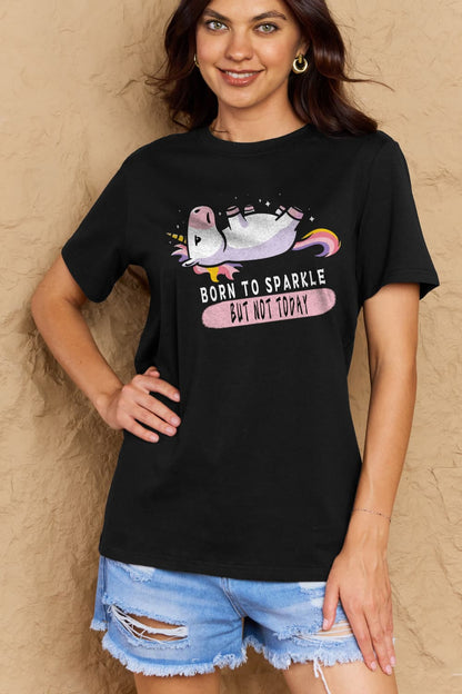 Simply Love: Sparkle Tee - Soft Cotton