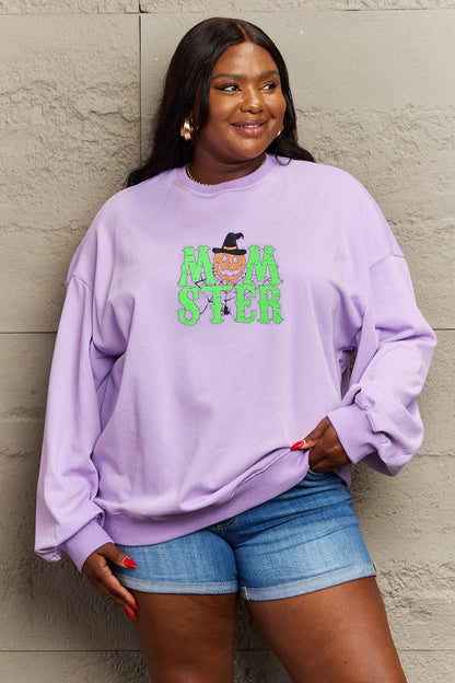 Cozy Love Graphic Drop Shoulder Sweatshirt