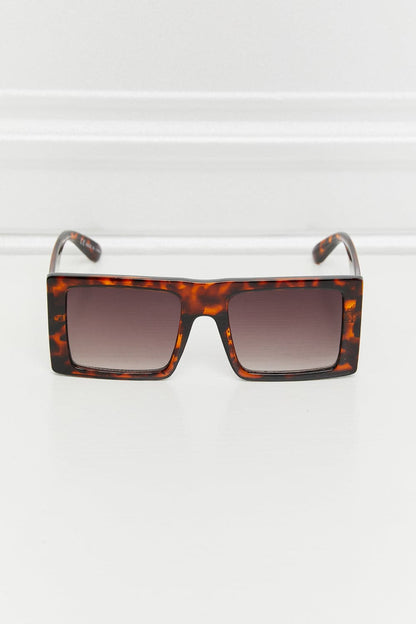 Square Polycarbonate Sunglasses.