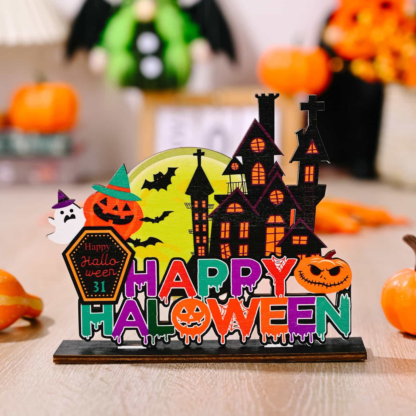 Halloween 2-piece ornament set