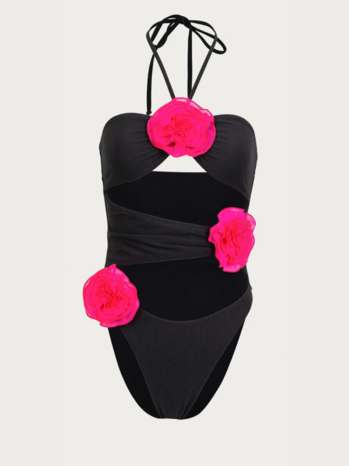 Bloom & Bold Cutout One-Piece Swimsuit Coco’s Tee Boutique