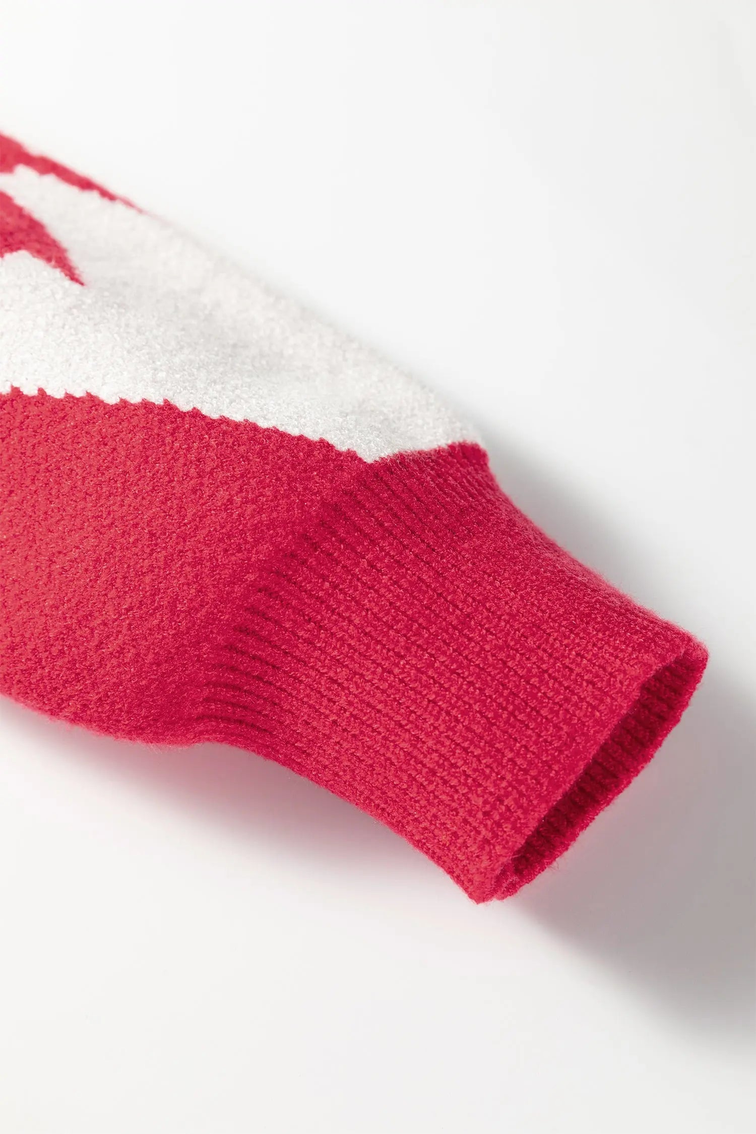 Dear-Lover Red Knit Sweater Women's Casual Warm Oversized Pullover Dear-Lover Dropshipping