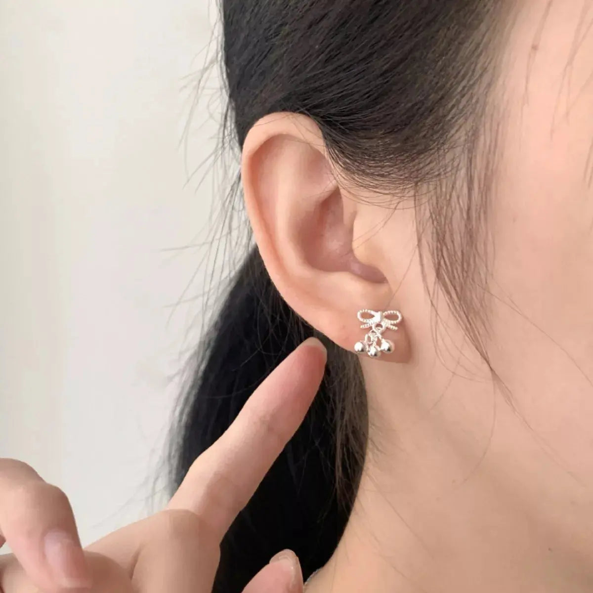 Bowknot Drop Earrings Simply Love