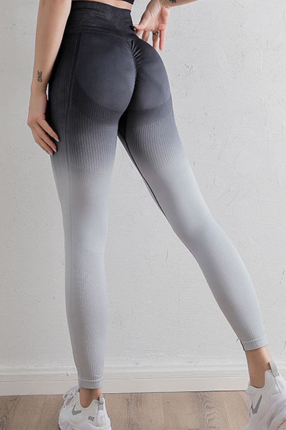 Gradient High Waist Sports Leggings.