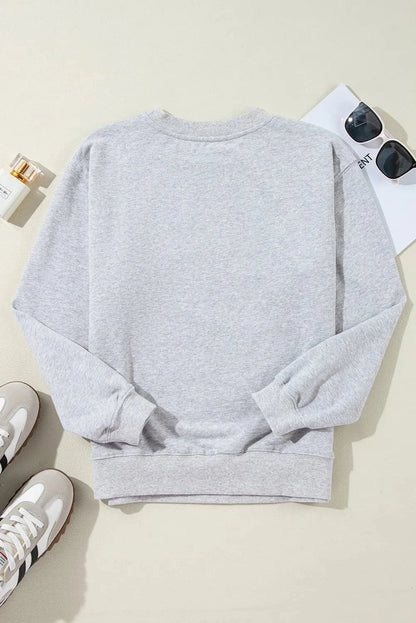 Cozy Essentials: Classic Round Neck Long Sleeve Sweatshirt