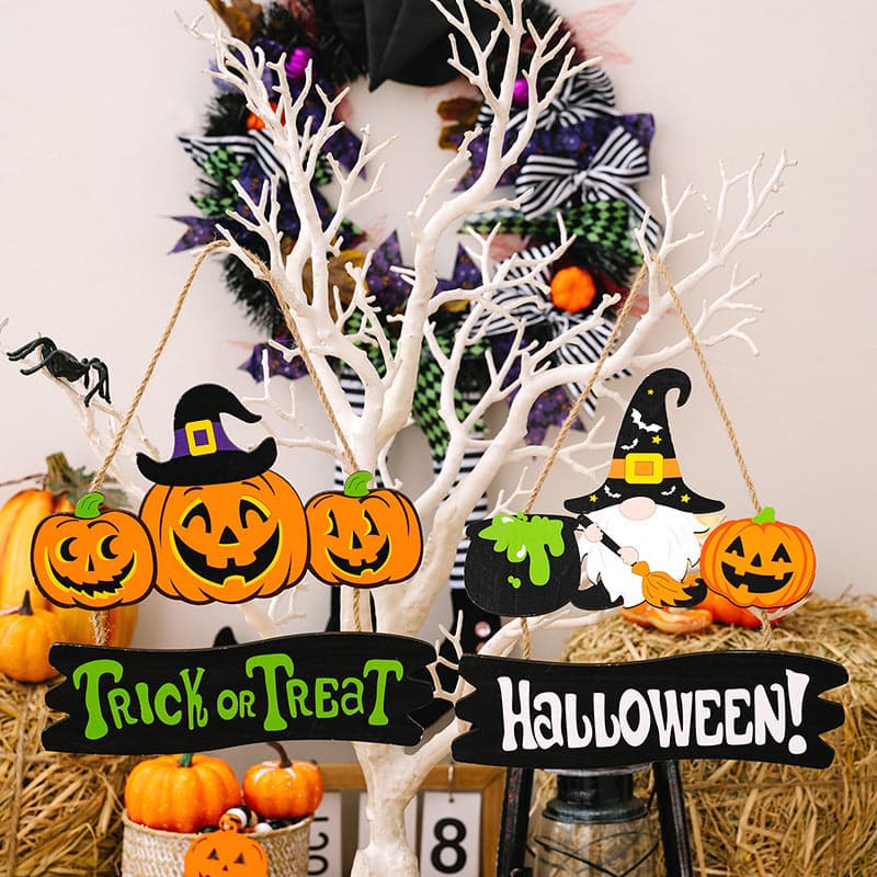 Spooky Halloween hanging decor