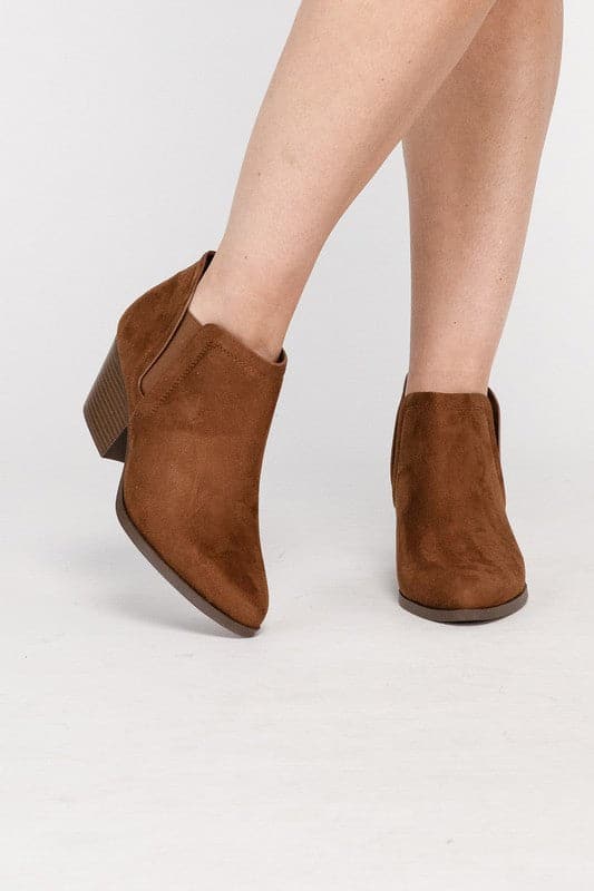 GWEN Suede Ankle Boots.