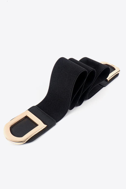 Double D Buckle PU Belt.