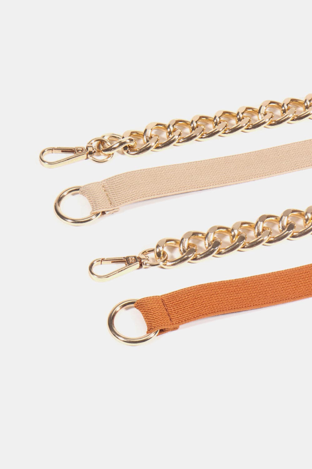 Half Alloy Chain Elastic Belt.