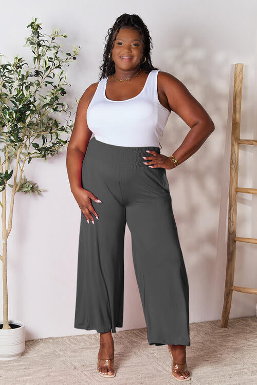 Double Take: Smocked Wide Leg Pants