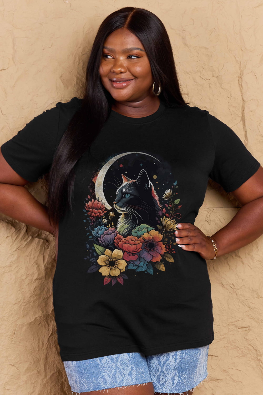 Simply Love: Cat Graphic Tee