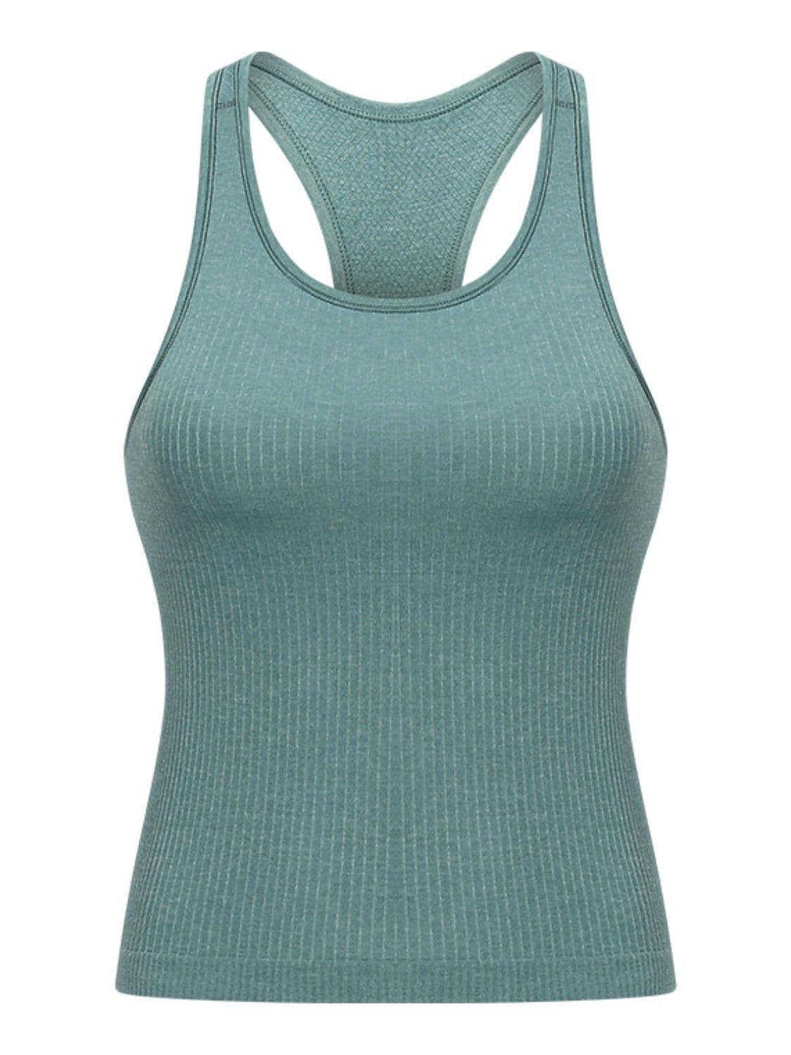 Round Neck Racerback Active Tank.