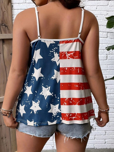 Star and Stripes V-Neck Cami.