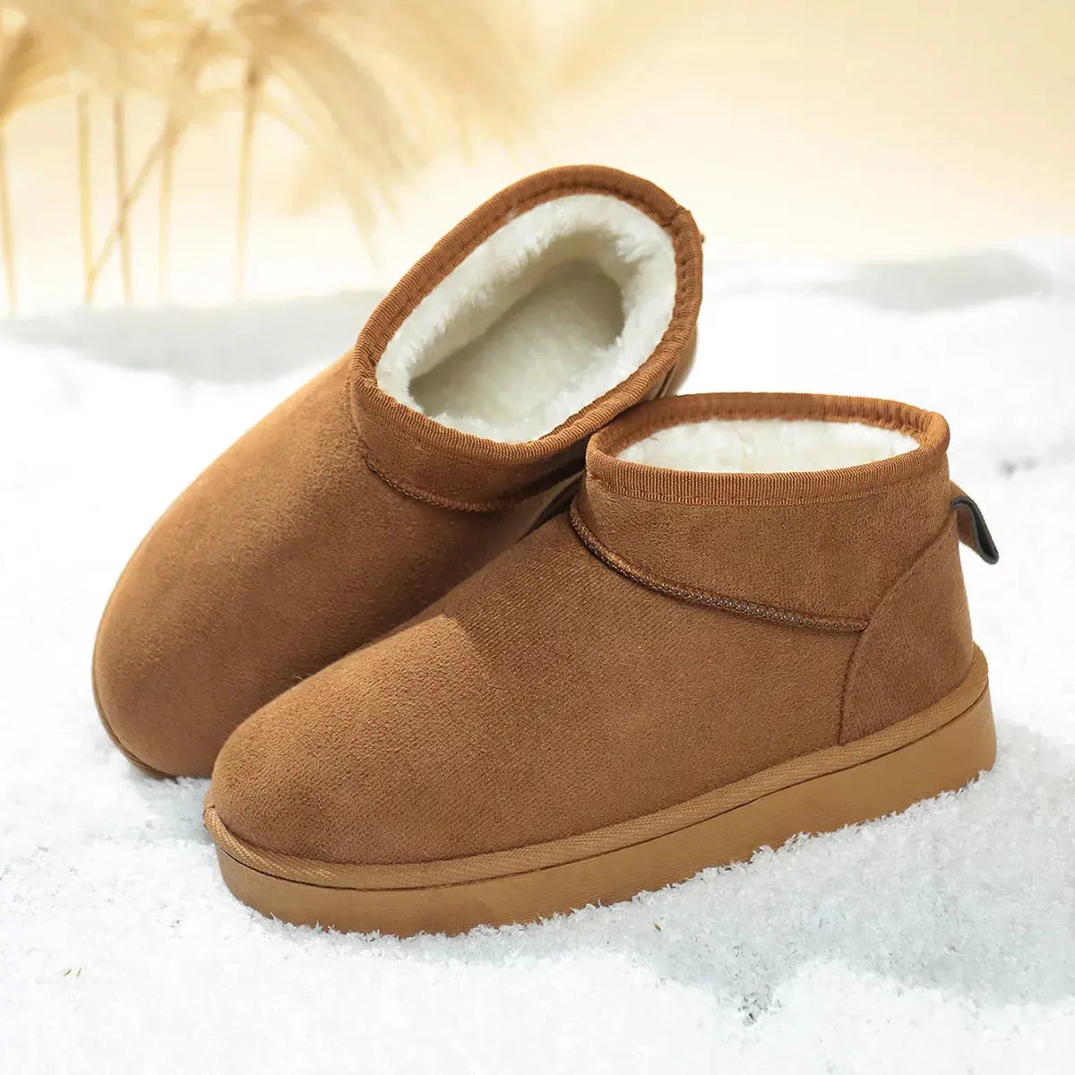 Round Toe Platform Boots Simply Love