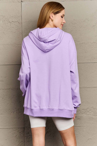 Ultimate comfort long sleeve drawstring hoodie