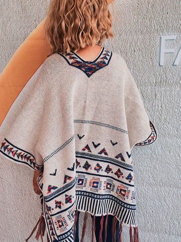 Fringe open cardigan for women