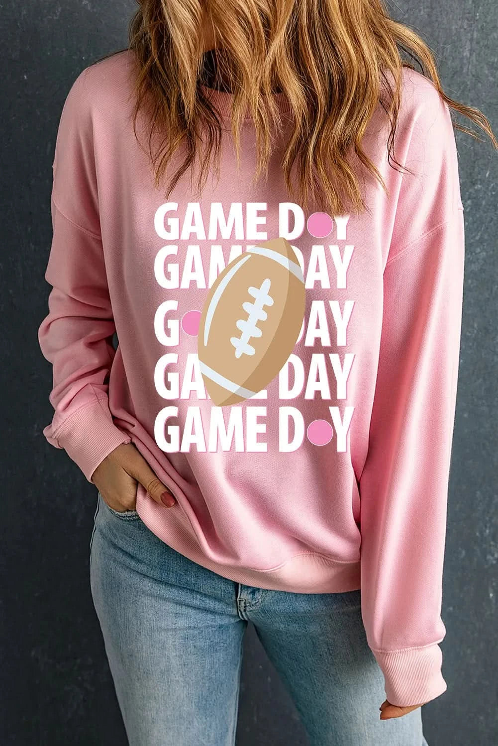 Game day essential long sleeve sweatshirt