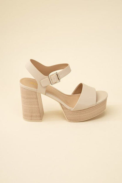 OPTIONS-S Ankle Strap Heels.