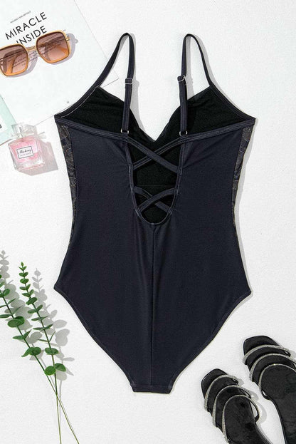 Embroidered V-Neck One-Piece SwimwearUpgrade Your Swimwear Collection with our Embroidered V-Neck One-Piece
 Indulge in elegance and style with our Embroidered V-Neck One-Piece Swimwear. This stunning sLove Salve -Piece Swimwearjust arrived