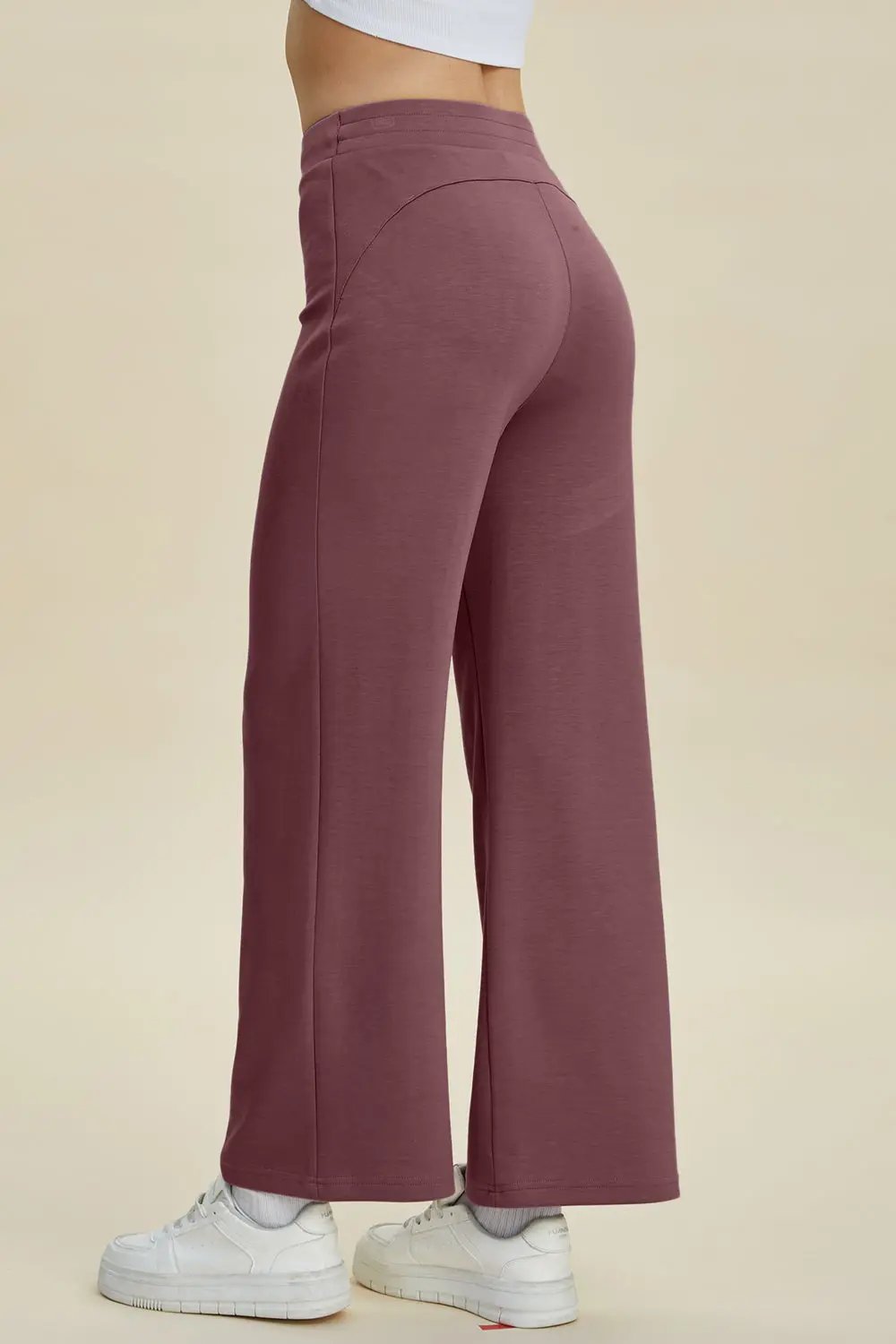ShopBasicbae Wide Leg Scuba Pants - Love Salve
