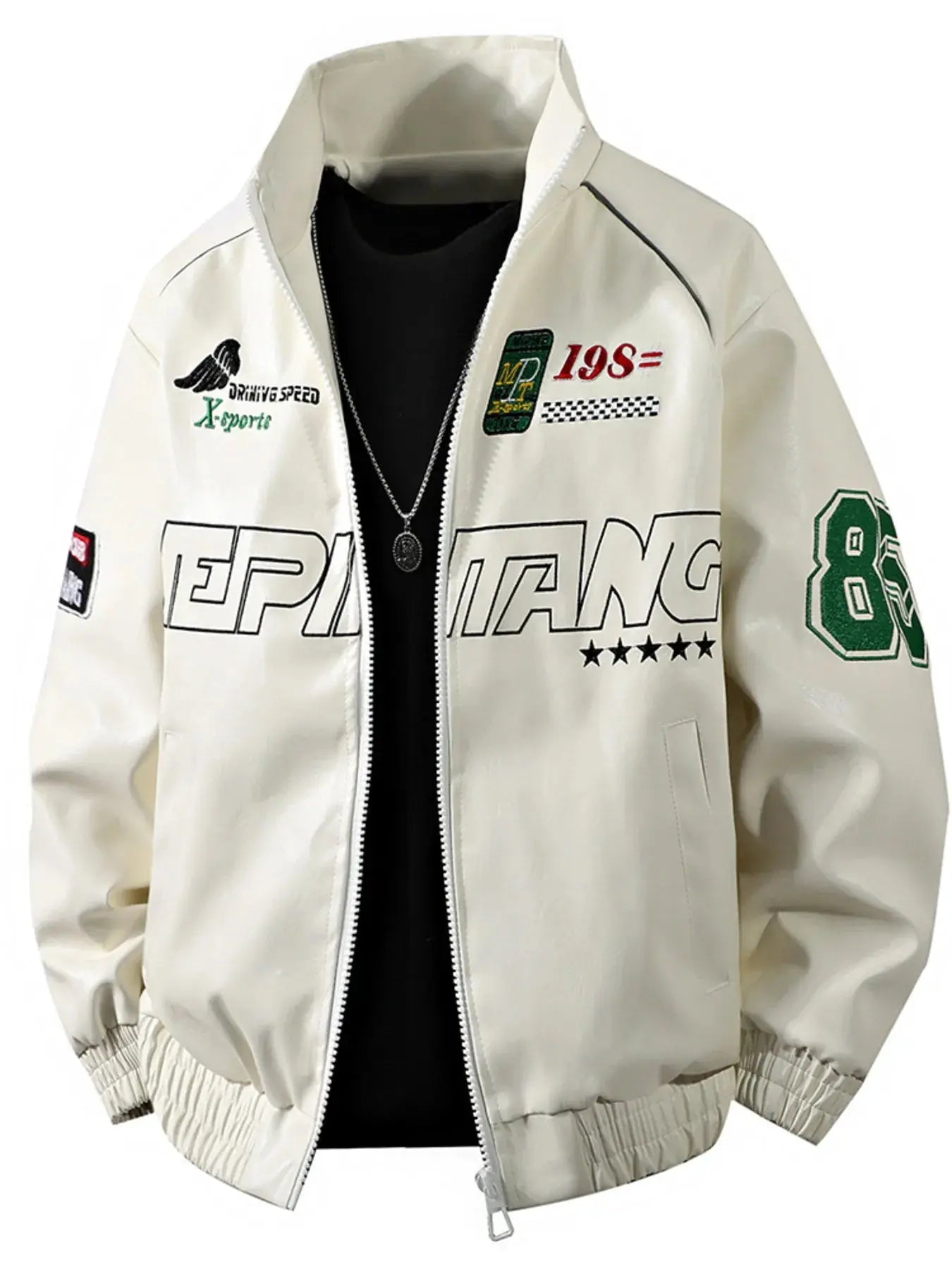 Men's Plus Size Zip Up Long Sleeve Jacket Simply Love