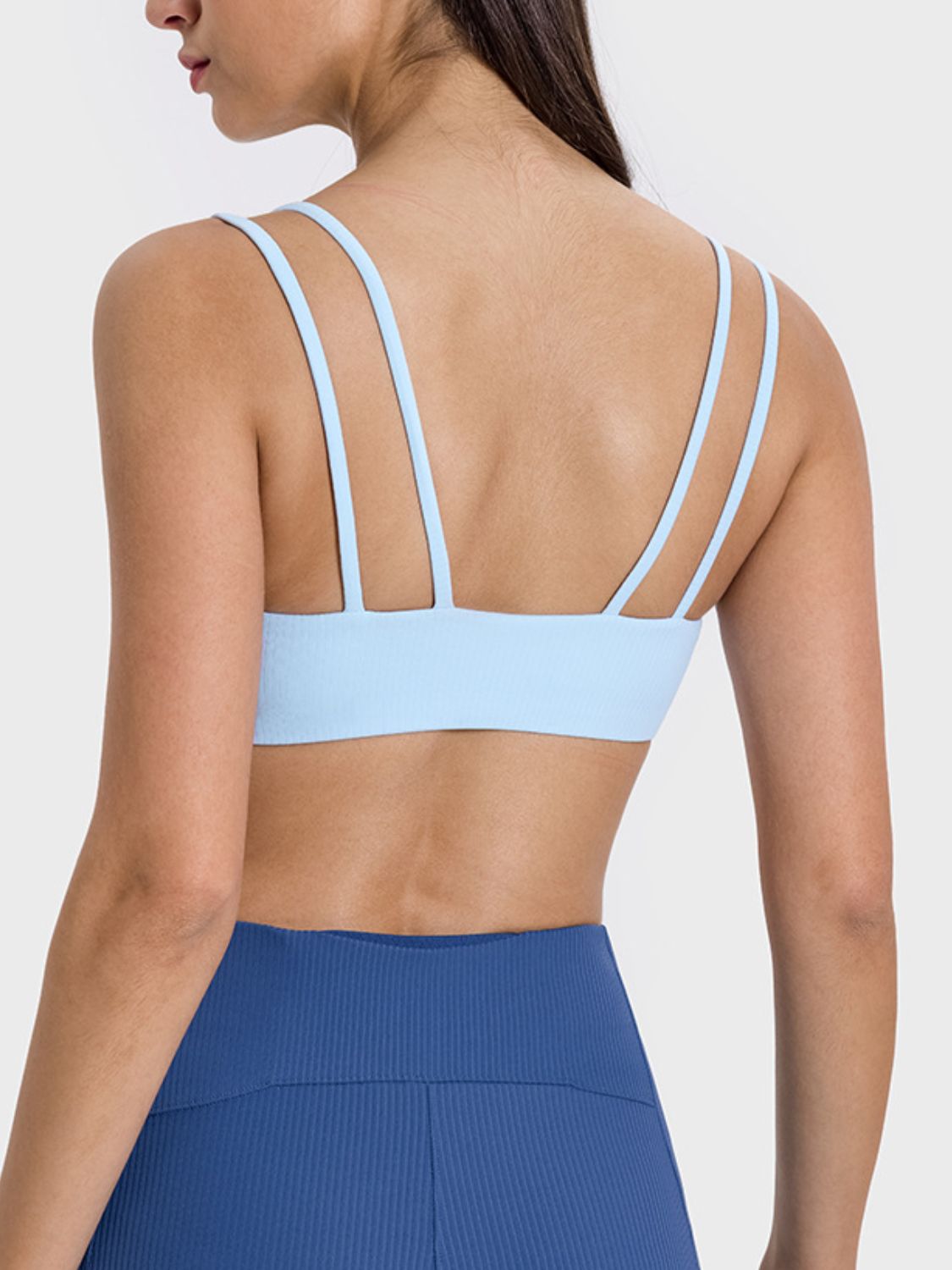 Scoop Neck Double Strap Active Cami Coco’s Tee Boutique