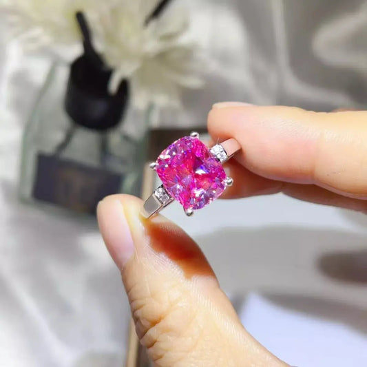 5 Carat Moissanite 925 Sterling Silver Ring Simply Love