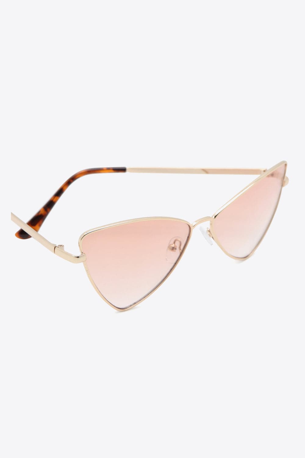 Metal Frame Cat-Eye Sunglasses.