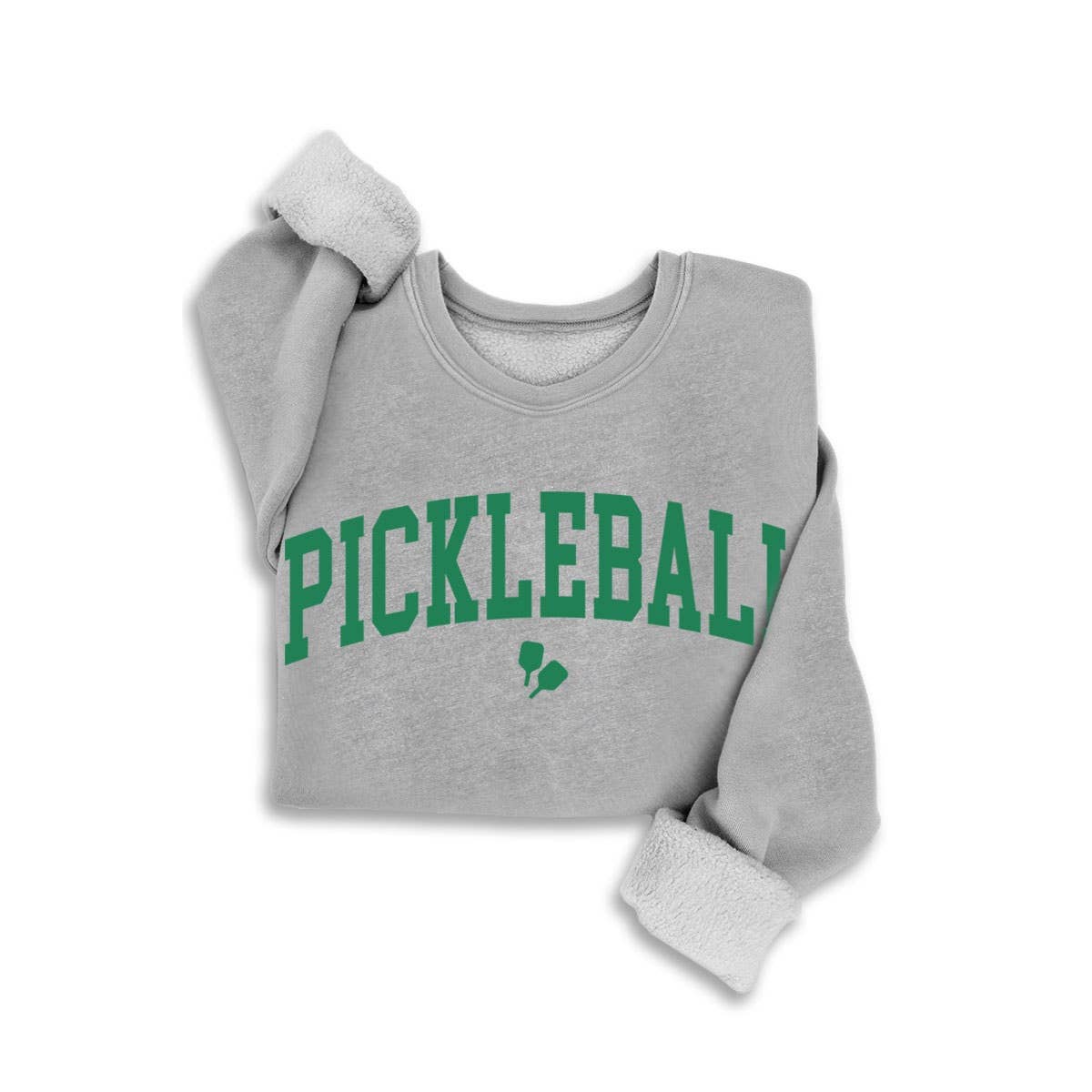 PowerPlay Pickleball Mineral Sweatshirt Comfort Vintage Fitkitty Culture Athleisure Wear, Yoga Wear & Women's Clothing