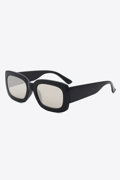 Polycarbonate Frame Rectangle Sunglasses.