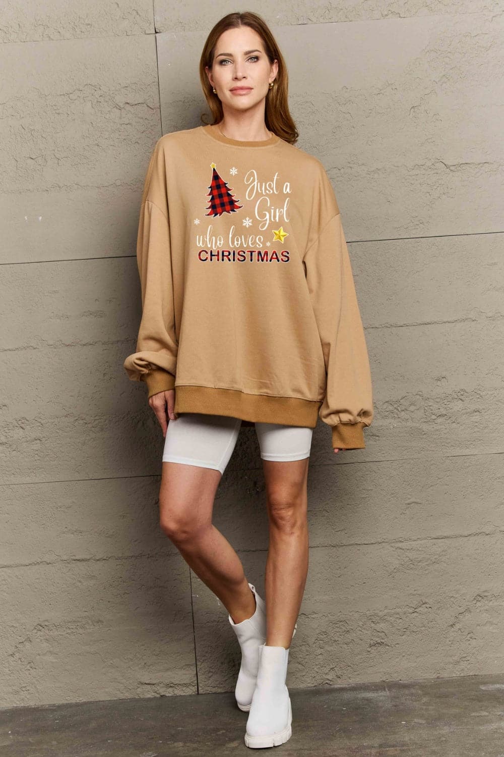 Simply Love Full Size Graphic Sweatshirt.