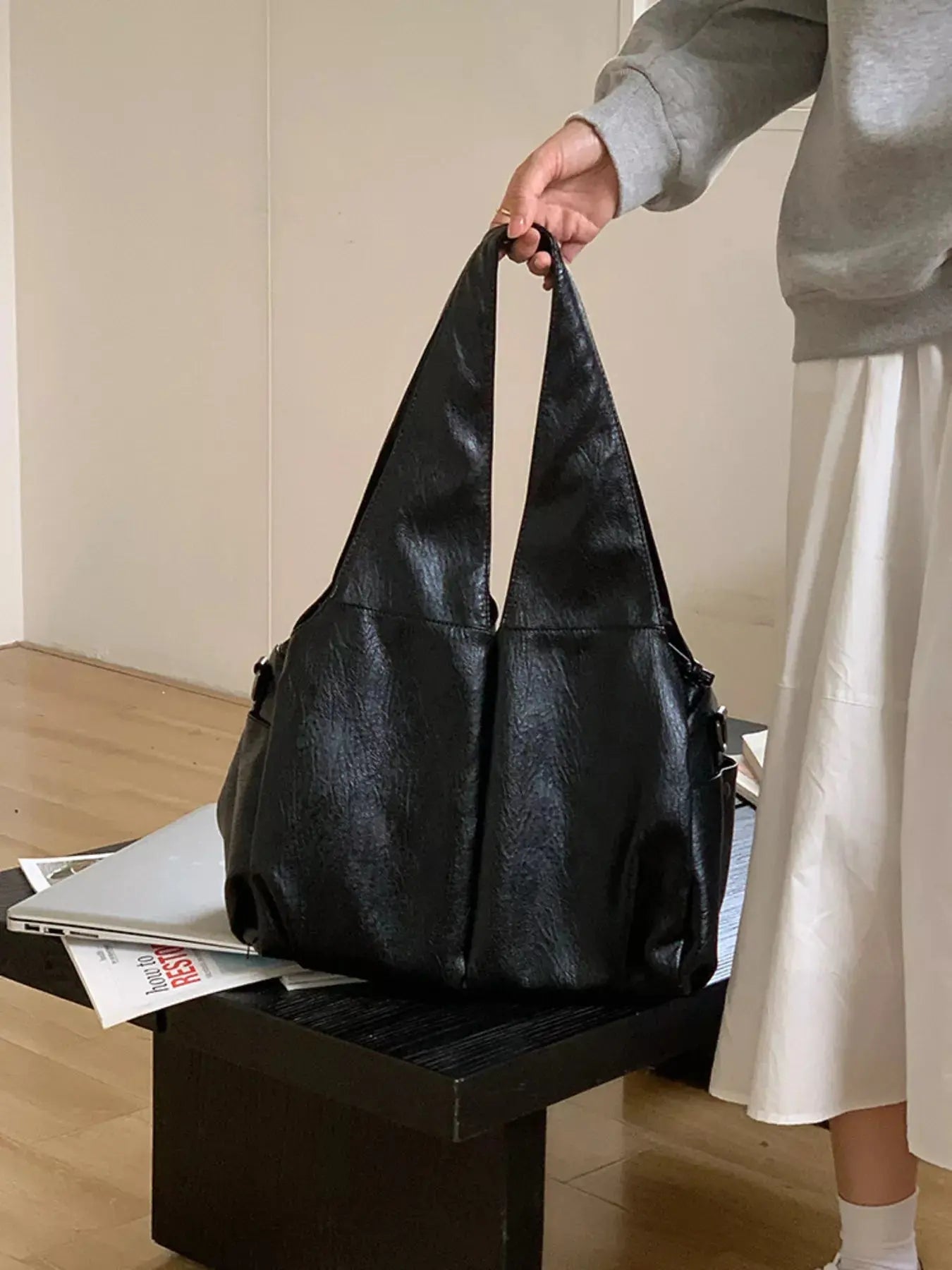 PU Leather Tote Bag Simply Love