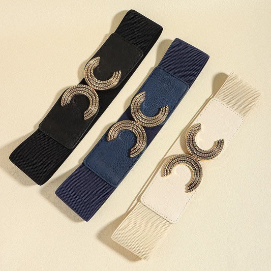Chic Double C Waist Belt - 25.6" - Love Salve 