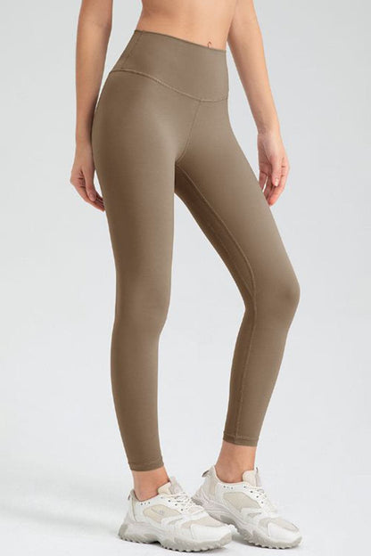 Wide Waistband Slim Fit Active Leggings.