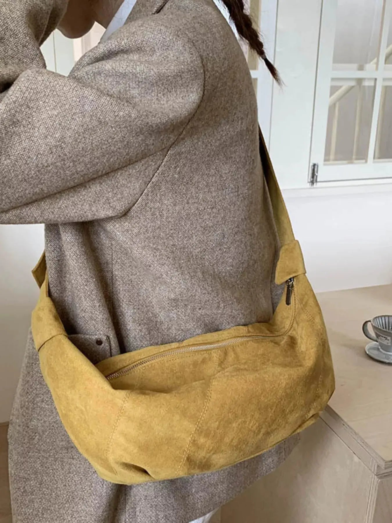 Casual Adjustable Strap Crossbody Bag Simply Love