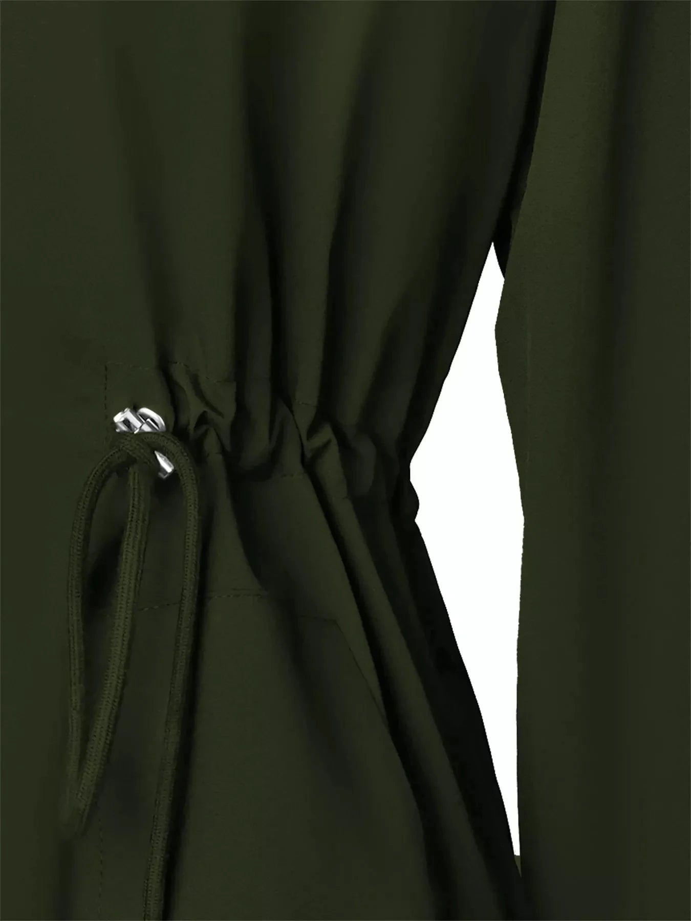 Zip Up Waterproof Hooded Outerwear With Pockets And Drawstring Simply Love