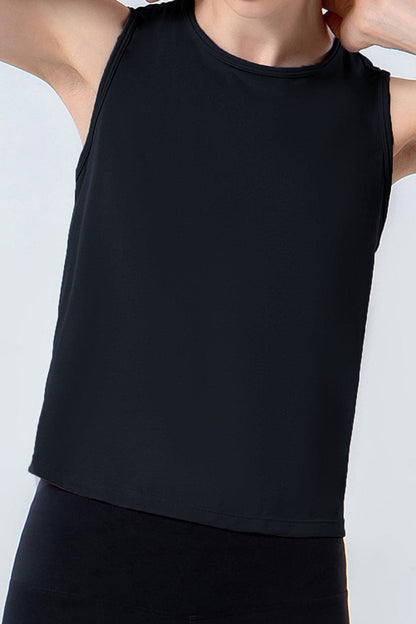 Round Neck Active Tank.