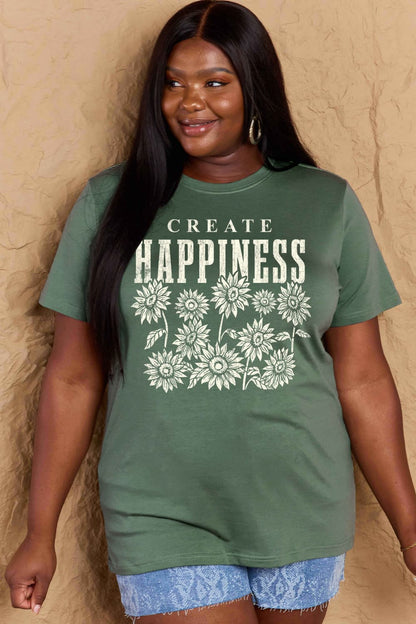 Simply Love: Graphic Tee - Cotton Comfort