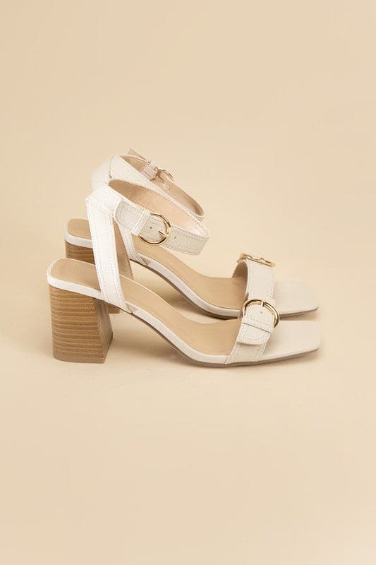 TREATY-S Buckle Sandal Heel.