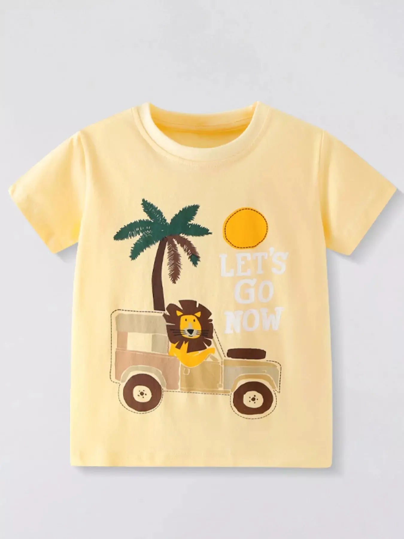 Children's Lion Adventure Graphic Tee Simply Love